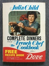 Julia Child Complete Dinners from French Chef Cookbook DOVE booklet 1972 picture