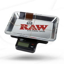 RAW X My Weigh Collaboration Tray Scale - Precision Digital Weighing with Rollin picture
