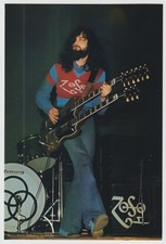 Jimmy Page of Led Zeppelin Re-Print 4x6 907 picture