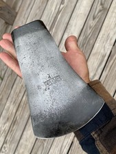 Vintage PLUMB RAFTING AXE HEAD with HARDENED POLL picture