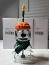 【100% Authentic】Starbucks x Peanuts Snoopy Glass Cup Brand Halloween Gift picture