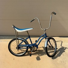 Western Flyer Huffy Bike Muscle Bike Blue White Huffy Banana Seat picture
