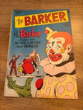 The Barker # 2 VG-FN Quality Comics Golden Age Comic Book Clown Cover 7 J409 picture