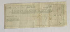 Vintage 1871 Check ~ First National Bank of St. Paul Minnesota MN $120 picture
