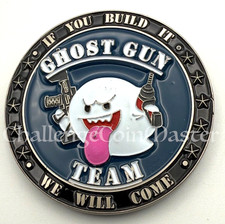 G83 NYPD Intelligence Bureau Major Case Ghost Gun Team Police CHALLENGE COIN picture