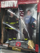 FDNY Firefighter 9/11/01 Tribute New York’s Bravest Collectible Action Figures picture