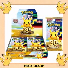 PRESALE Pokemon 30th Anniversary m6a Japanese Booster Box New W/Shrink picture