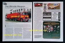 1970's FDNY Mack Fire Truck Super Pumper History Info Article 