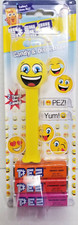 2017 PEZ Emojis Happy Face Dispenser New in Packaging Sealed Yellow Candy picture