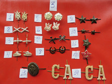 Soviet Russia set of badges for buttonholes and cockades of the Red Army №3 picture