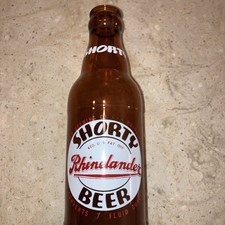 Vintage Rhinelander Beer Shorty Export Beer Bottle Rhinelander Brewing Co picture