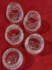 Five WATERFORD Brandy Snifters -- Excellent Condition picture