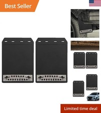 2 Pcs Car Mud Flaps Heat Resistant Truck Splash Guards Trucks Mud Guards Wear picture