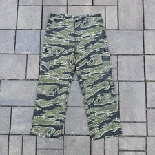 Vintage 60'S Vietnam War Tiger Stripe Camo Pants Special Forces US Army Size 32 picture