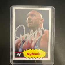 Topps 2012 WWE Heritage Base Card #22 Ryback Hard Signed Autograph picture