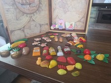 Vintage Giftco Junk Food Refrigerator Magnets Google Eyes and many others R8 picture