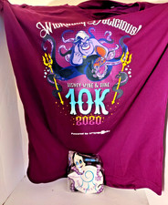 Disney Wine & Dine 2020 Wickedly Delicious Ursula Medal Sealed & T-Shirt New picture