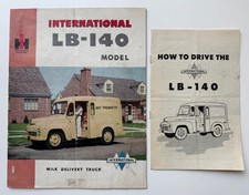 1950s International LB-140 MILK DELIVERY TRUCK Booklet/Milkman PHOTO Driver Book picture