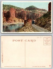 Standard Grand River Canyon Colorado Train Detroit Publishing Co. Postcard picture