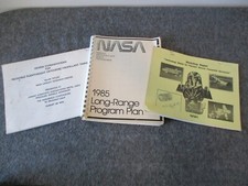 NASA MSFC SPACE SHUTTLE LONG RANGE PROGRAM PLAN+CRYOGENIC & TECH REPORTS 1984-85 picture