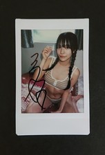 Cocoro Asano Auto Autographed Signed Cheki Photo Japan AV Idol JAV picture