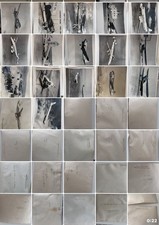 Collection of Original TWA Airplane Photos From 1930 to 1960s Lot Of 17 picture