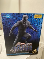 Kotobukia Artfx Marvel BLACK PANTHER 1/6 PVC Statue New Open Box 12.5” w/ Wraps picture