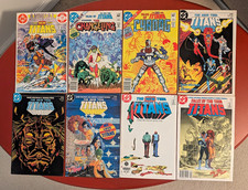 The New Teen Titans George Perez Lot of 8 DC Comics picture