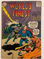 WORLD'S FINEST #87 (1957) - early Silver Age comic est G to G+ (2.0-2.5) picture