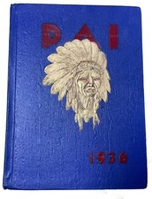 1936, THE PAI, TAMALPAIS UNION HIGH SCHOOL, YEARBOOK, SAUSALITO, CA picture