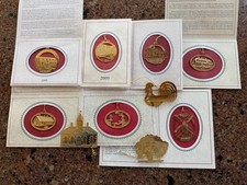 Colonial Williamsburg Ornaments Collection (10 total) Early-mid 2000s & More picture