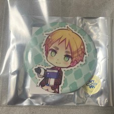 Hetalia World Stars APH UK England Trading Can Badge 56mm New picture