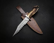 Famous Supernatural Ruby's Demon Killing Replica Knife with Leather Sheath picture