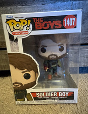 Funko Pop Television The Boys Soldier Boy #1407 Vinyl Figure Standard Size picture