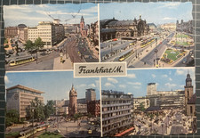 Vintage Frankfurt am Main Germany Multi-View PostcardSent to Tiburon CA picture