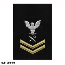Ship's Serviceman US Navy Sleeve Patch ~ PO2 E-5 Petty Officer 2nd Class ~ NEW picture
