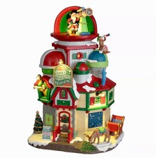Lemax SANTA'S STRATOSPHERIC OBSERVATORY #15801 NRFB Wonderland Lit Building * picture