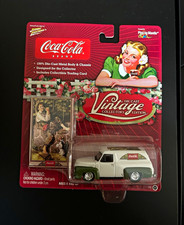 Coca-Cola Vintage 2004 Die-Cast Vehicle White/Green Soda Theme Repro picture