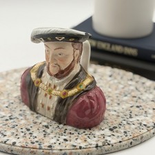 Vintage Wood & Sons King Henry VIII Portrait Jug Pride of Britain England picture