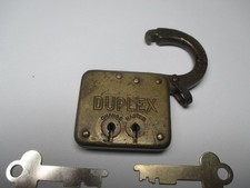 YALE  DUPLEX  Y&T  Padlock  w/ KEYS/VERY RARE ITEM / Dual Keyways / Bicentric picture