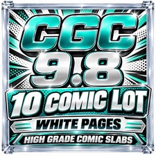 10 CGC 9.8 Comic Lot 7 are First Issues Marvel DC Image Dark Horse White Pages picture