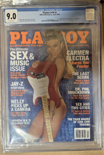 Carmen Electra Playboy Magazine April 2003 Graded CGC  9.0 picture