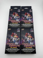 2026 Upper Deck Transformers The Movie Special Edition Trading Cards Hanger Box picture