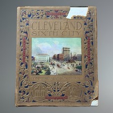 1917 Cleveland sixth City commercial industrial Ohio Photo History Pic picture