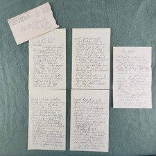 Vintage 1943 U. S. Naval Construction Training Center Camp Peary VA.  Letter picture