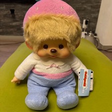 Sekiguchi Monchhichi Sweet Sugar Boy Size Large Soft Plush Toy picture