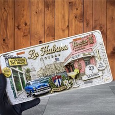 CUBA Decorative Souvenir Plate Sign La Habana La Bodeguita Del Medio Floridita picture