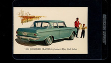 1962 Rambler Classic V6 2 Door Club Sedan Postcard picture