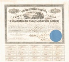 Galveston, Houston and Henderson Railroad Company picture