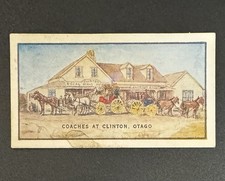 Clinton 1925 W.D. & H.O. Wills Coaches and Coaching Days Tobacco Card #26 picture
